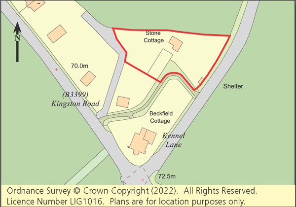 Lot: 53 - RURAL FREEHOLD COTTAGE FOR REFURBISHMENT ON A 0.4 ACRE PLOT -